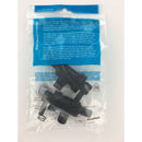 Flair-It Ecopoly 1/2 in. PEX Crimp X 3/8 in. Compression Plastic Quarter Turn Angle Stop Valve