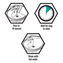 Zep Advanced Bathroom Sink Gel Drain Opener 1 qt