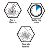 Zep Advanced Tub & Shower Gel Drain Opener 1 qt