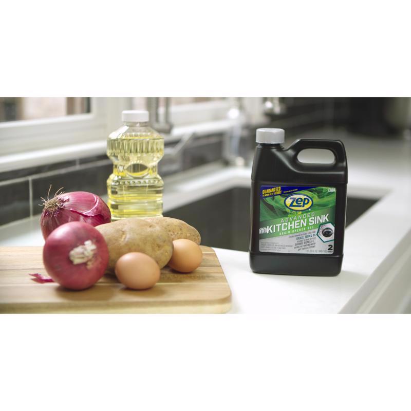 Zep Advanced Kitchen Sink Gel Drain Opener 1 qt