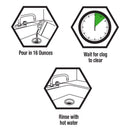 Zep Advanced Kitchen Sink Gel Drain Opener 1 qt