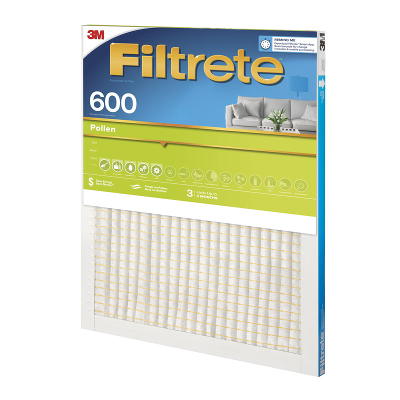 Filtrete 15 in. W X 20 in. H X 1 in. D Fiberglass 7 MERV Pleated Air Filter 1 pk