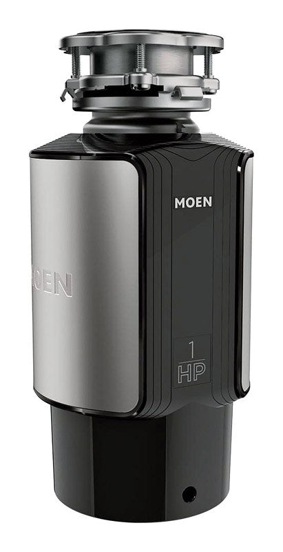Moen GX100C Chef Series 1 HP Continuous Feed Garbage Disposal with Sound Reduction, Disposer Power Cord Included