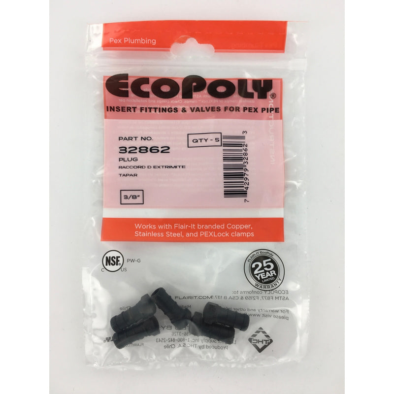 Flair-It Ecopoly 3/8 in. PEX Plug