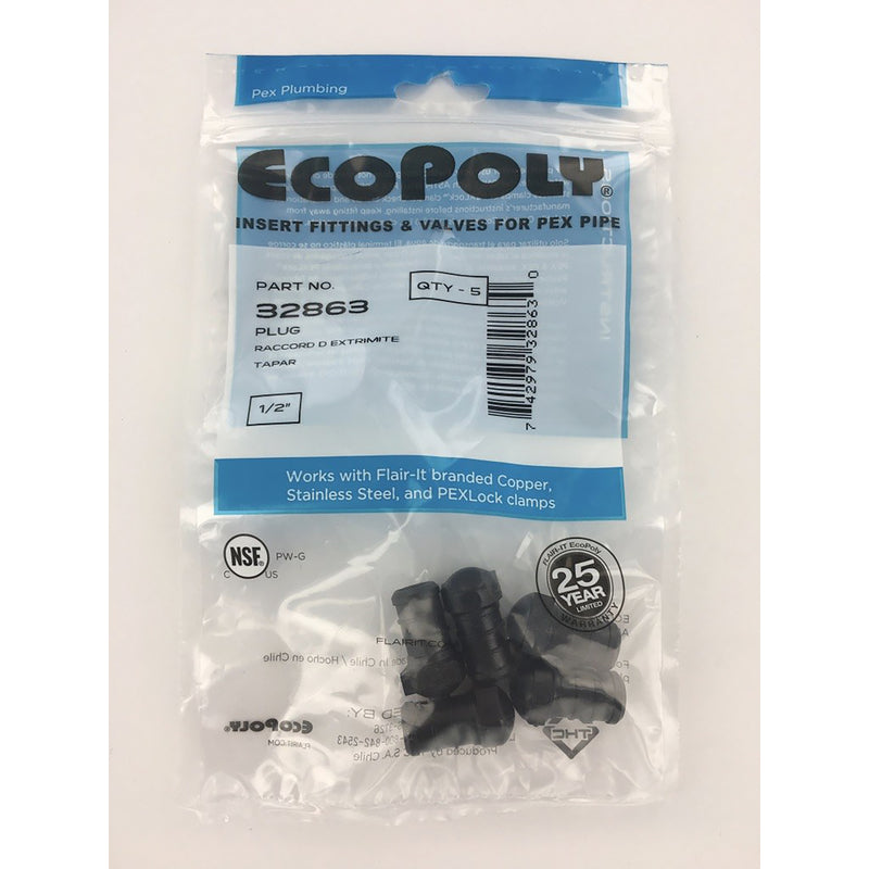 Flair-It Ecopoly 1/2 in. PEX Plug