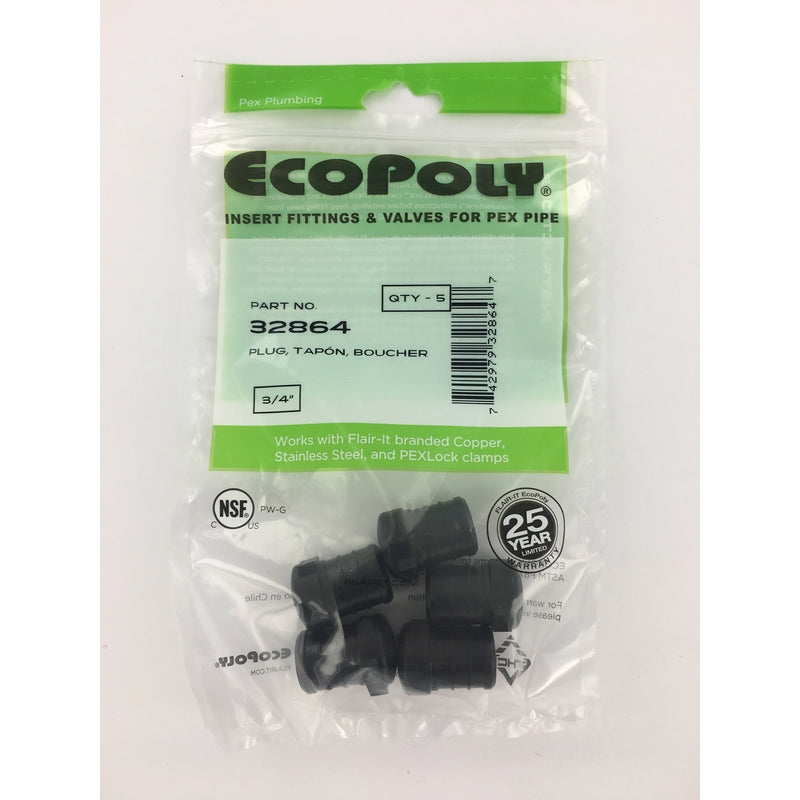 Flair-It Ecopoly 3/4 in. PEX Plug