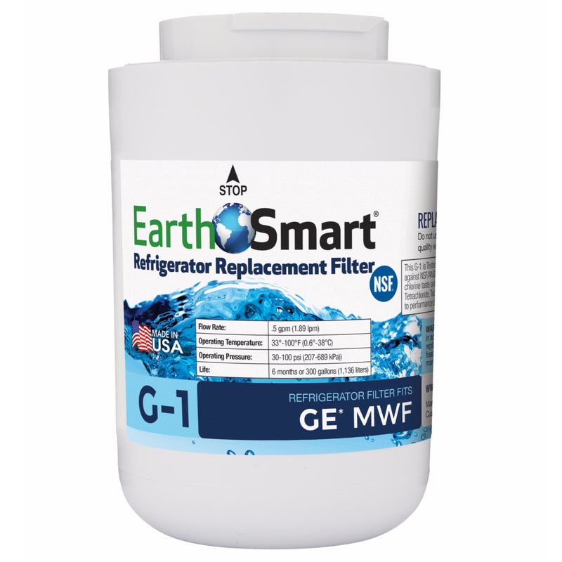 EarthSmart G-1 Refrigerator Replacement Filter For GE MWF