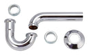 Ace 1-1/4 in. D Chrome Plated Brass P Trap