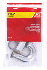 P TRAP 1-1/2" 22GA BRSS