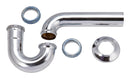 Ace 1-1/2 in. D Chrome Plated Brass P Trap