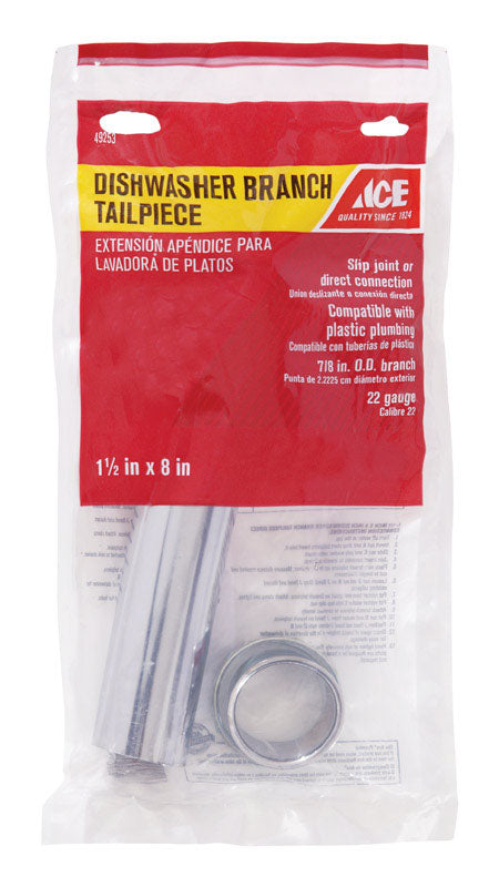 TAILPIECE BRNCH SJ1.5X8"