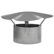 RAIN CAP GALV 30G 7"