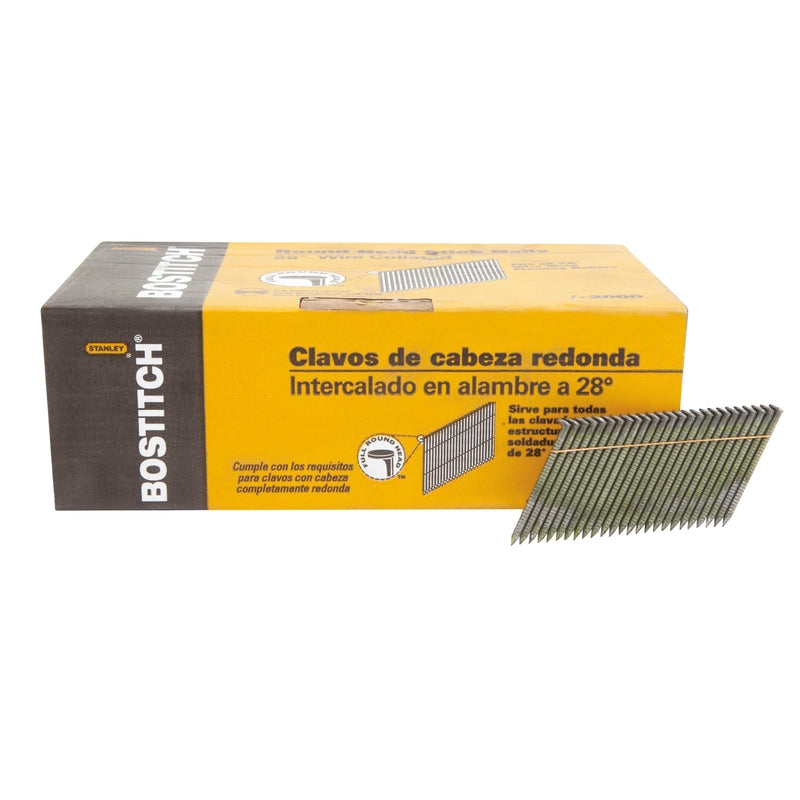 Bostitch 2 in. L X 11 Ga. Wire Strip Coated Framing Nails 28 deg 2,000 pk