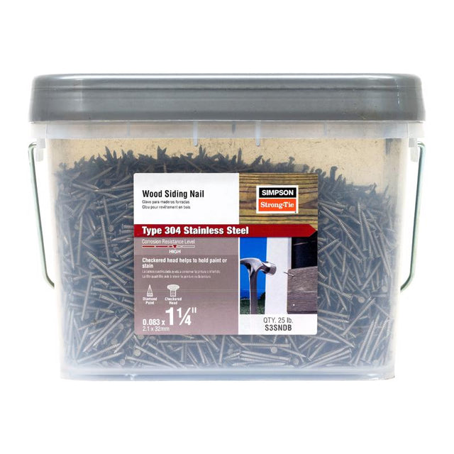 NAIL SIDING 1-1/4" L