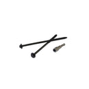 FastenMaster LogHog 15 in. L Hex Black Wood Screws 150 pk