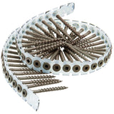 Senco DuraSpin No. 8 X 2 in. L Square Collated Wood Screws 1000 pk