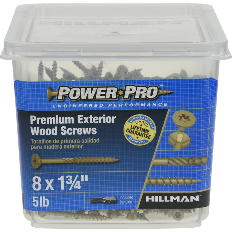 DECK SCREW PP #8X1-3/4"