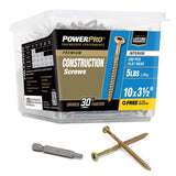 WOOD SCREW #10X3-1/2"