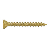 Hillman Power Pro No. 8 X 1-1/4 in. L Star Bronze Ceramic Wood Screws 1 lb 242 pk