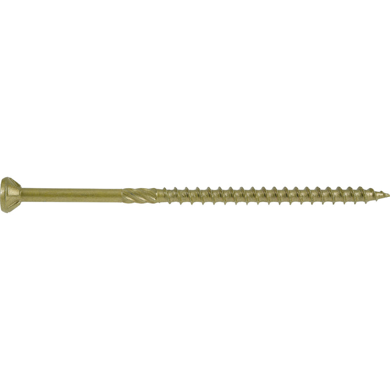 Hillman Power Pro No. 10 X 4 in. L Star Flat Head Premium Deck Screws 1 lb 57 pk