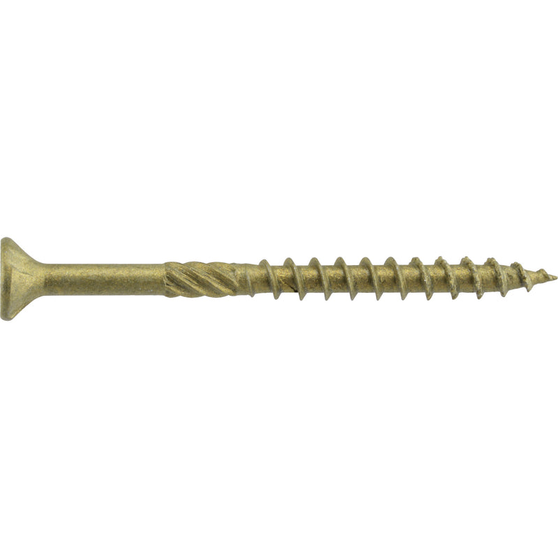 HILLMAN Power Pro No. 10 in. X 4 in. L Bronze Star Flat Head Premium Deck Screws 5 lb 260 pk