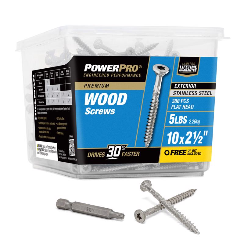 DECK SCREW 10X2.5" 5