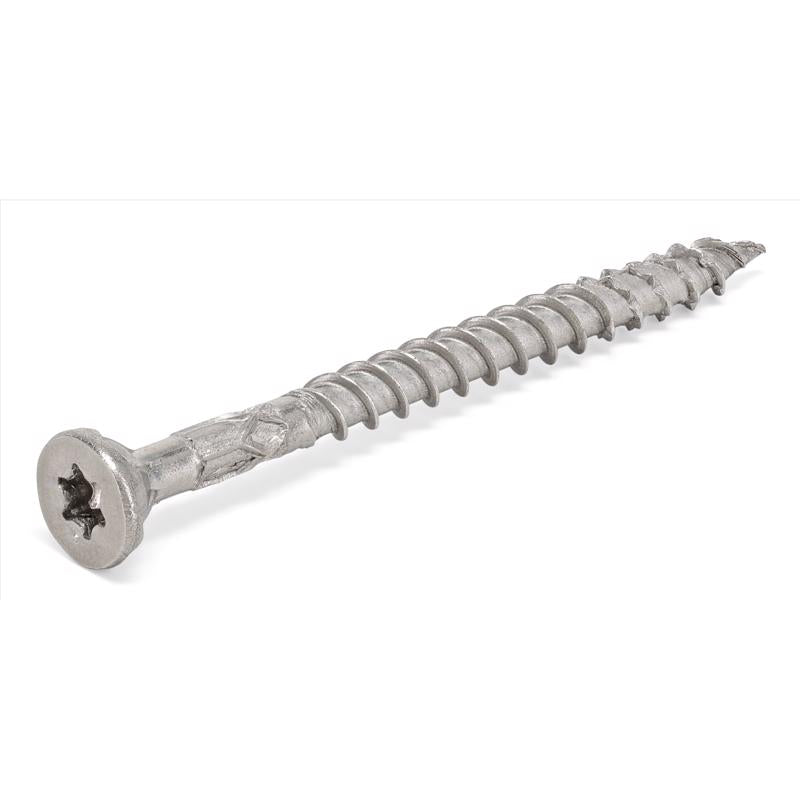 Hillman Power Pro No. 10 X 2-1/2 in. L Star Flat Head Premium Deck Screws 5 lb 395 pk