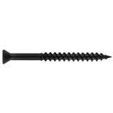 Hillman No. 6 X 1-5/8 in. L Square Black Phosphate Trim Screws 75 pk