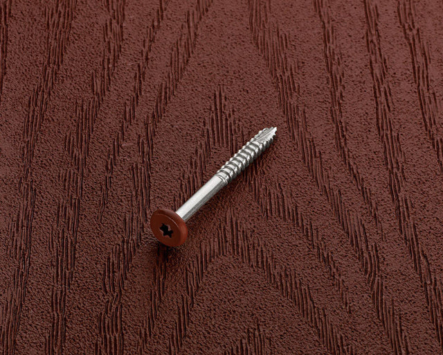 FASCIA SCRW9X1-7/8BRGNDY