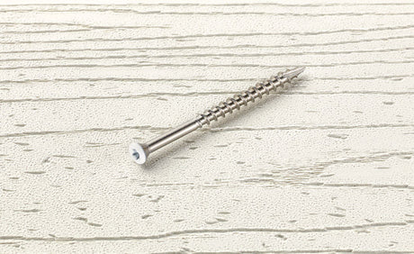 DECK SCRWS 8X2-1/2"WHT