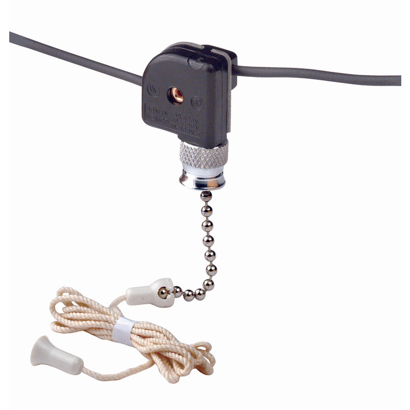 PULL CHAIN SWITCH NCKL