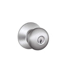 ENTRY KNOBS SATIN CHROME