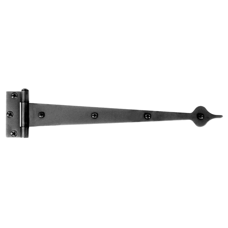 STRAP HINGE 10" BLK IRON