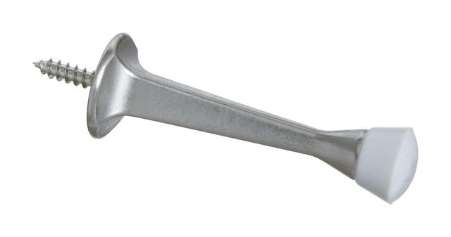 RIGID DOOR STOP STN NKL