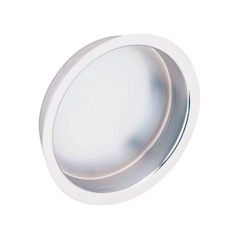 FLUSH PULL SATIN CHROME