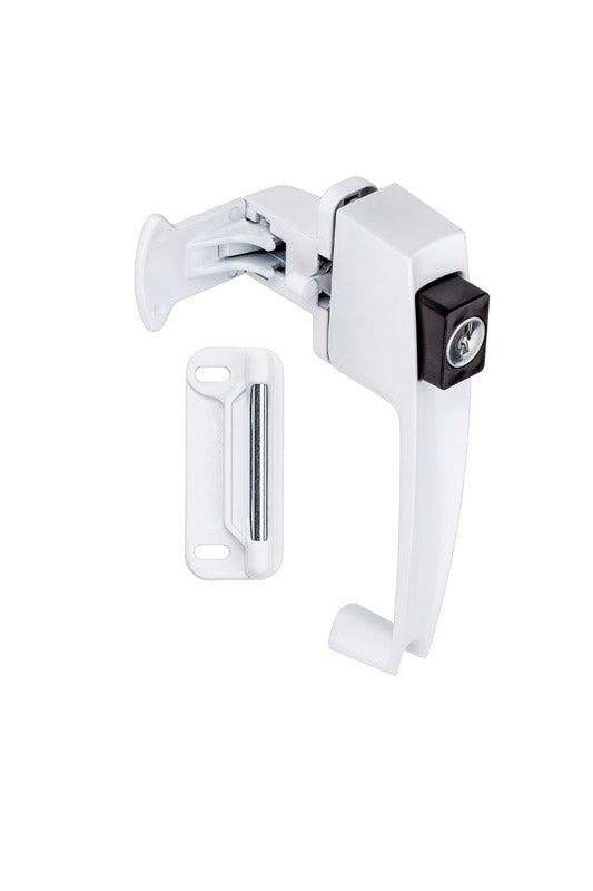 PUSH BUTTON KEYED LATCH