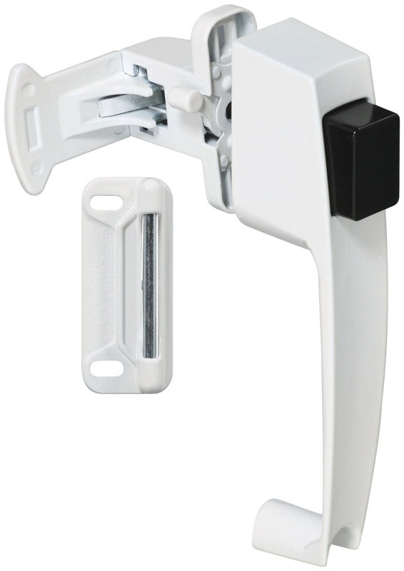 PUSH BUTTON KEYED LATCH