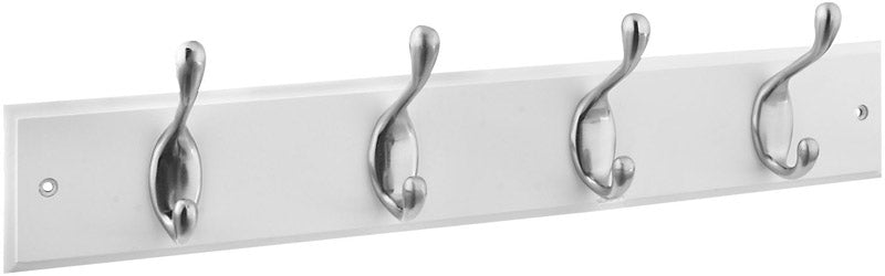 HOOK RACK SATIN NICKEL