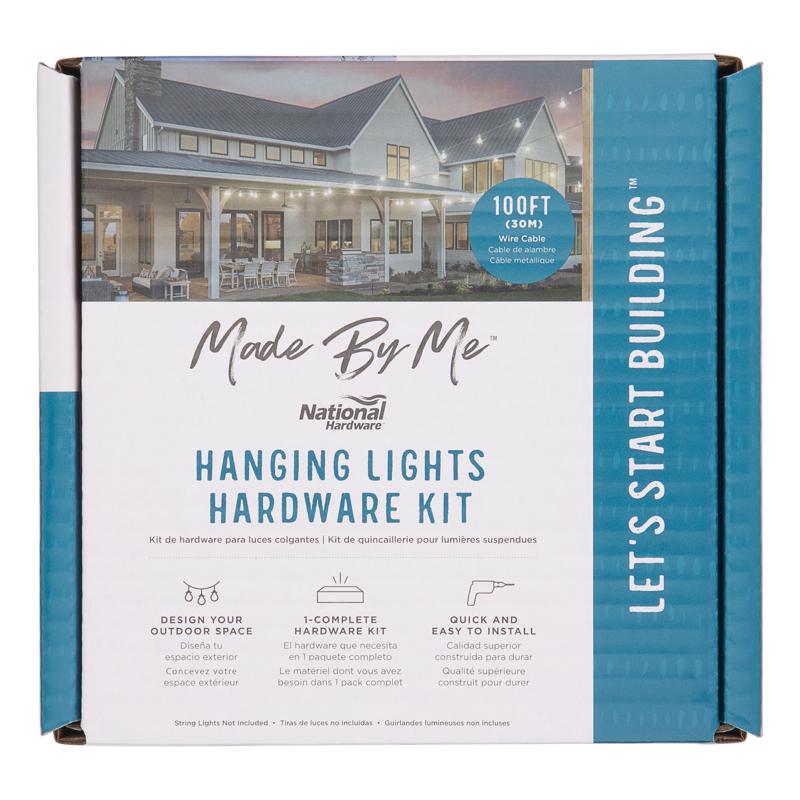 String Light Hardware National Hardware String Light Hanging Kit – Factory Hardware Store