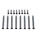 National Hardware 5-7/8 in. H X 1-1/2 in. W X 11-13/16 in. D Black Steel Floating Shelf