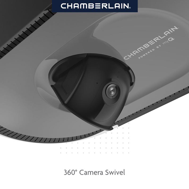 Chamberlain Secure View 1.25 HP Belt Drive WiFi Compatible Smart-Enabled Garage Door Opener