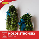 3M Command Large Plastic Designer Hooks 4.125 in. L 4 pk