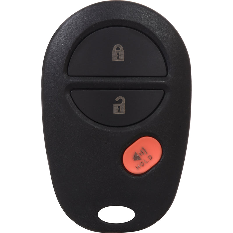 KeyStart Renewal KitAdvanced Remote Automotive Key FOB Shell TOY001H Double For Toyota