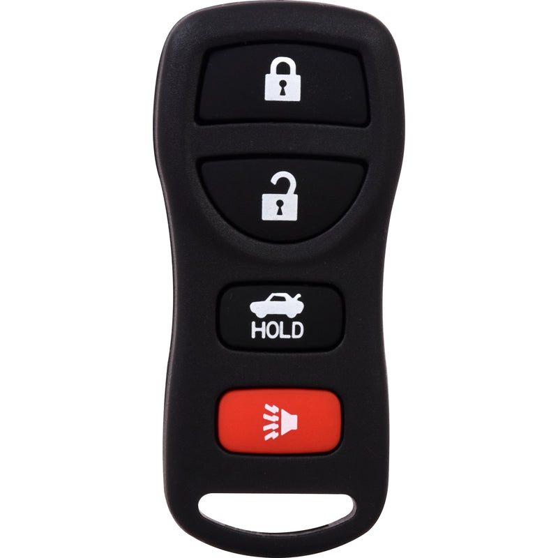 KeyStart Self Programmable Remote Automotive Replacement Key NIS012 Double For Nissan Infiniti