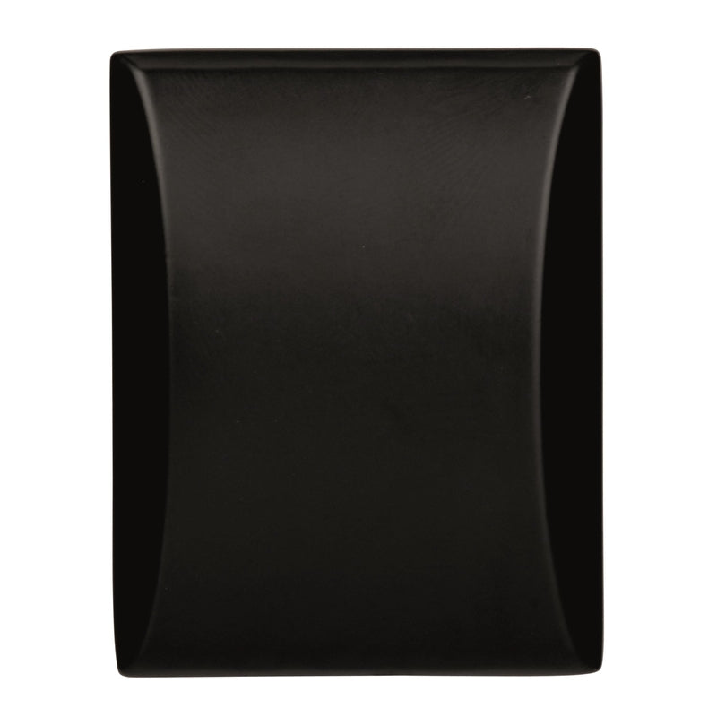 Amerock Candler Rectangle Cabinet Knob 1-1/4 in. Black Bronze 1 pk