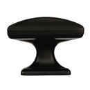 Amerock Candler Rectangle Cabinet Knob 1-1/4 in. Black Bronze 1 pk