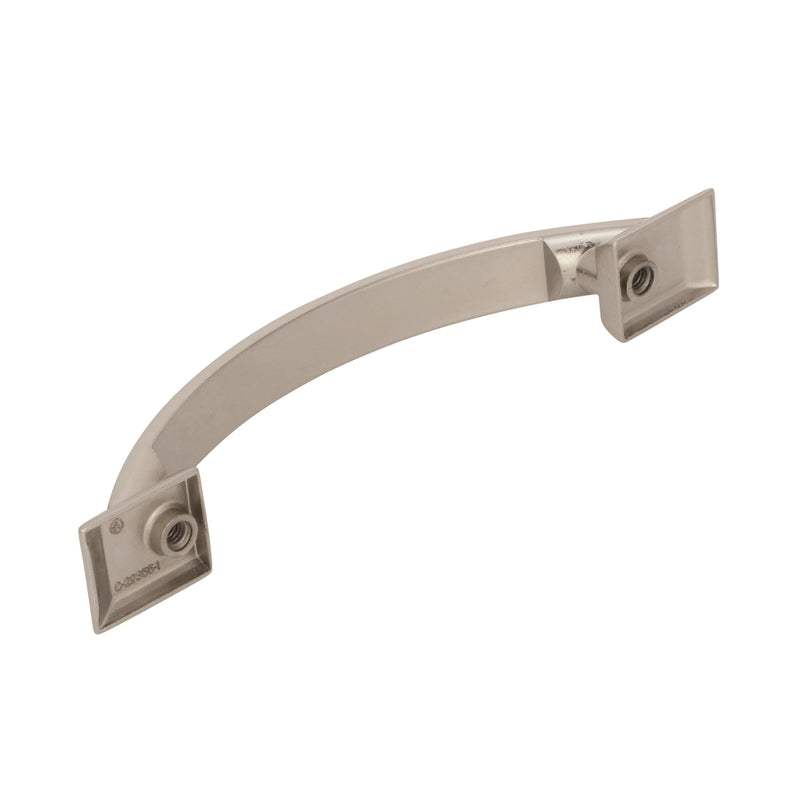 Amerock Candler Cabinet Pull 3-3/4 in. Polished Nickel 1 pk