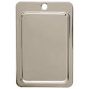 Amerock Cyprus Bar Cabinet Pull 3 in. Polished Nickel 1 pk