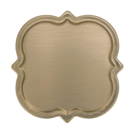 Amerock Grace Revitalize Cabinet Knob 1-3/4 in. D 1-3/8 in. Golden Champagne 1 pk