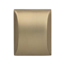 Amerock Candler Square Cabinet Knob 1-1/8 in. Golden Champagne 1 pk
